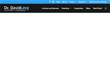 Tablet Screenshot of drdlevy.com